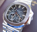 Patek Philippe NAUTILUS, STAHL, MONDPHASE, MOONPHASE Patek Philippe NAUTILUS, STAHL, MONDPHASE, MOONPHASE