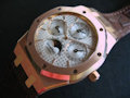 Audemars Piguet ROYAL OAK PERPETUAL CALENDAR PINK GOLD WHITE Audemars Piguet ROYAL OAK PERPETUAL CALENDAR PINK GOLD WHITE
