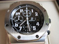 Audemars Piguet ROYAL OAK OFFSHORE BLACK DIAL CROCO STRAP Audemars Piguet ROYAL OAK OFFSHORE BLACK DIAL CROCO STRAP