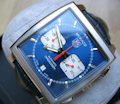Tag Heuer MONACO STAHL BLAUES ZIFFERBLATT Tag Heuer MONACO STAHL BLAUES ZIFFERBLATT